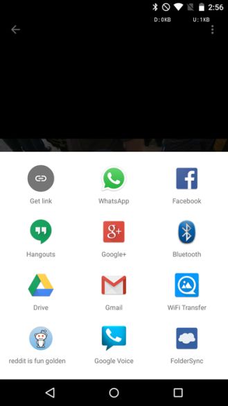 Fotografía - [Android M Feature Spotlight] Une icône moderne Matériel Bluetooth fait son chemin vers le menu Partager